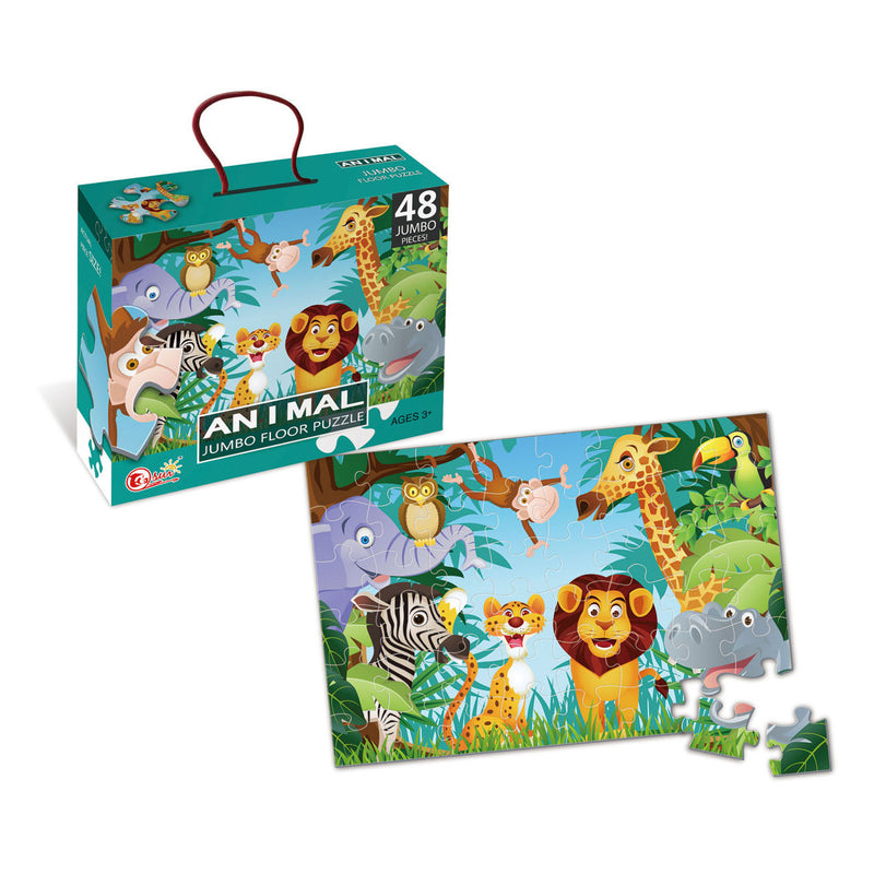 Load image into Gallery viewer, Kinder legpuzzel safari. 48st.
