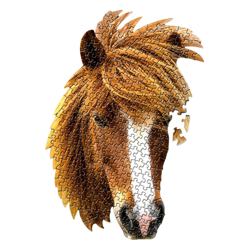 Afbeelding laden in galerijviewer, Shape puzzel paard, 320st.

