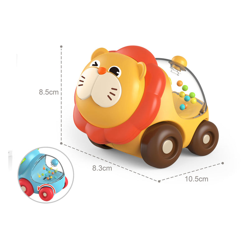 Load image into Gallery viewer, Peuter auto leeuw
