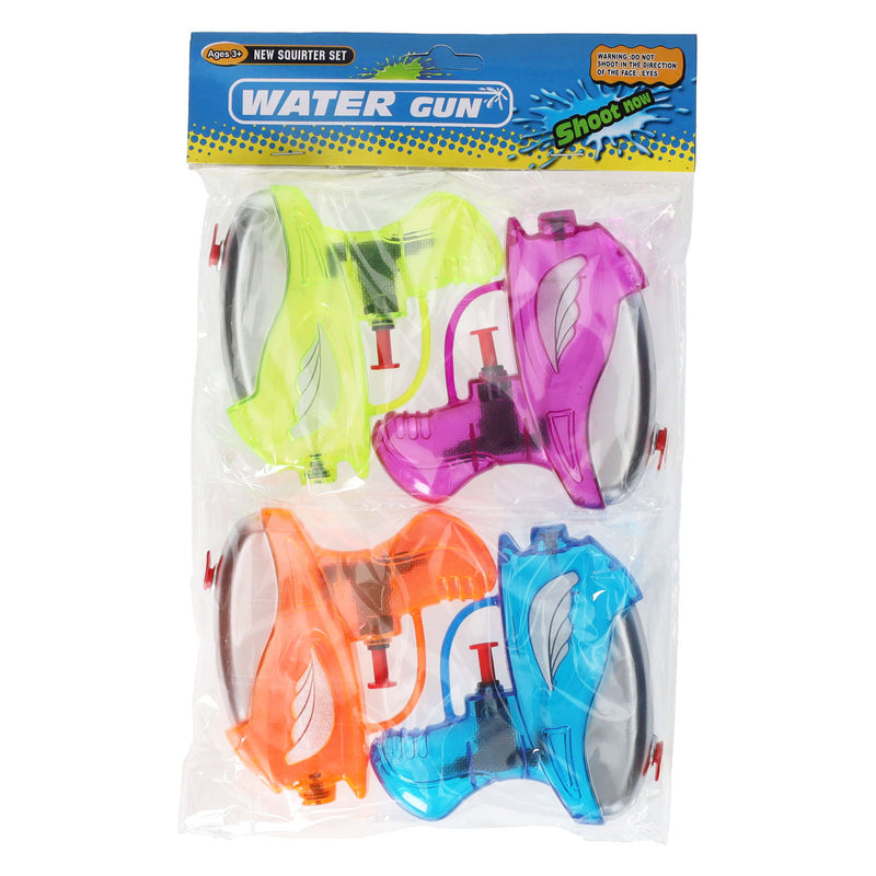 Load image into Gallery viewer, Waterpistooltjes transparant, 4st.
