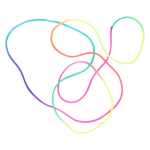 Regenboog vingertouw