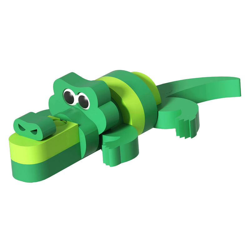 Chargez l'image dans la visionneuse de la galerie, Lobbes foam bouwset 3d krokodil
