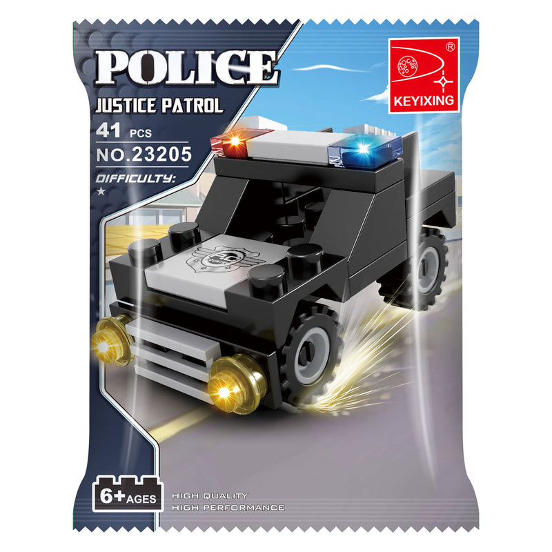 Cargue la imagen en el visor de la galería, Lobbes bouwset politie swat - 41dlg.
