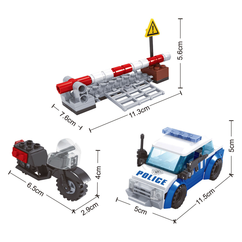 ギャラリービューアに画像をロードする, Lobbes speelgoed bv lobbes bouwset politie roadblock - constructiespeelgoed 127-delig.
