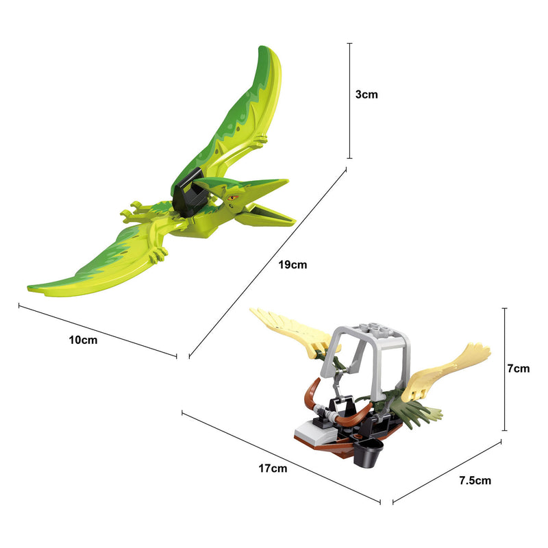 ギャラリービューアに画像をロードする, Lobbes bouwset dino vliegmachine - 65dlg.

