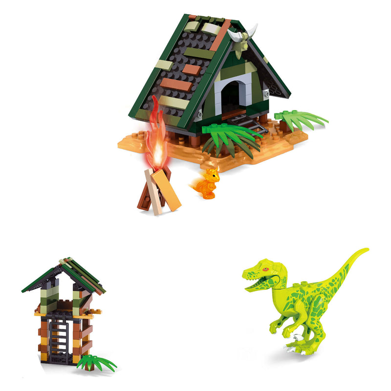 Load image into Gallery viewer, Bouwset dino verblijf - 252dlg.

