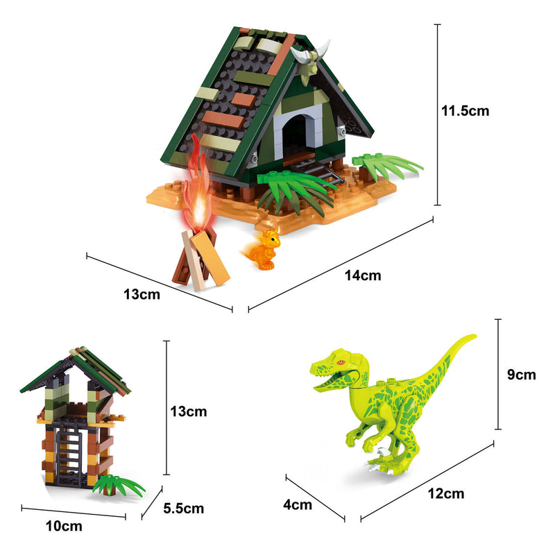 Load image into Gallery viewer, Bouwset dino verblijf - 252dlg.
