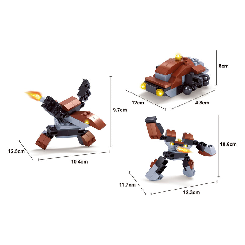 Load image into Gallery viewer, Titans robot bouwblokjes bouwset 3-in-1
