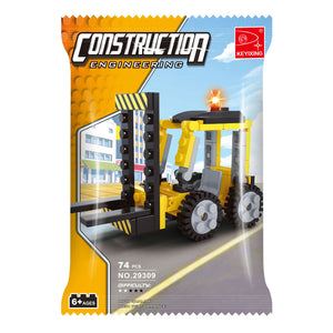 Lobbes bouwset constructie heftruck - 74dlg.