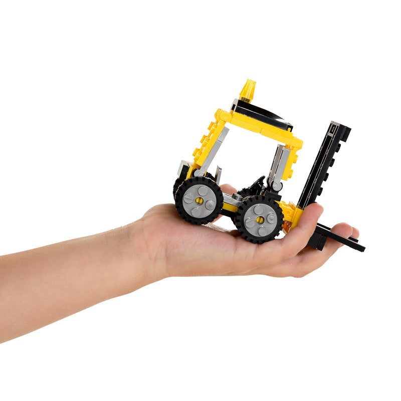 Cargue la imagen en el visor de la galería, Lobbes bouwset constructie heftruck - 74dlg.
