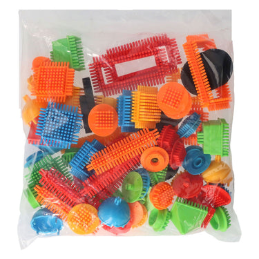 Bloko bristle bouwblokken, 80dlg.