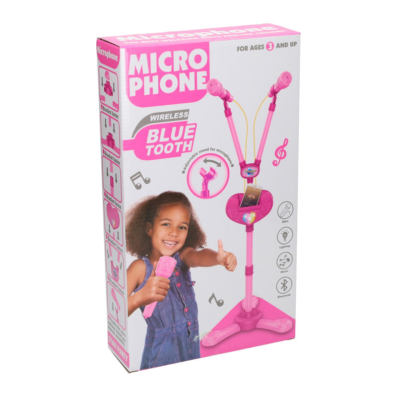 Chargez l'image dans la visionneuse de la galerie, Duo microfoonstandaard met licht en geluid met bluetooth
