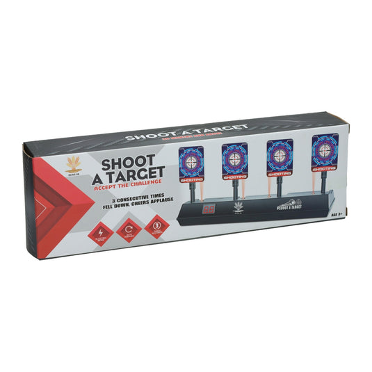 Puntentarget met licht en geluid - 4 targets
