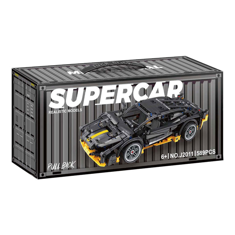 ギャラリービューアに画像をロードする, Lobbes speelgoed bv lobbes bouwstenen sportauto pull back set - 589 stuks speelgoed.
