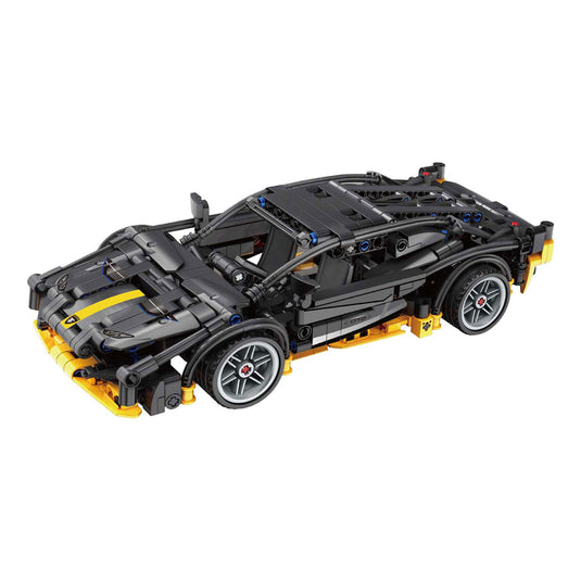 Bouwsteentjes set pull back sport auto - 589dlg.