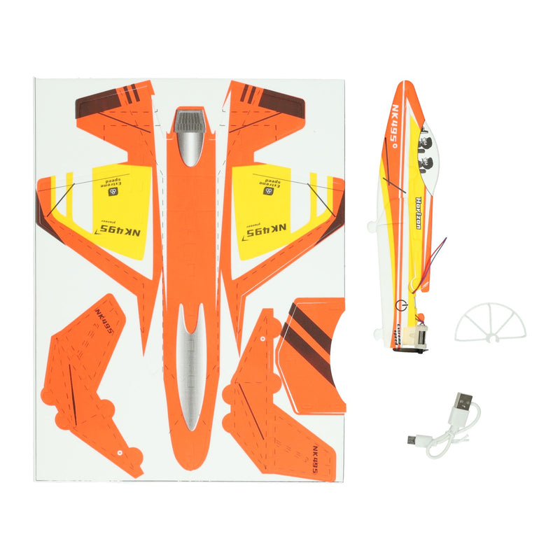 Load image into Gallery viewer, Bouwset vliegtuig met werkende propellor
