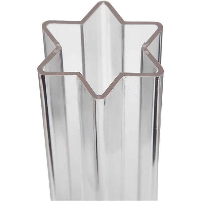 Load image into Gallery viewer, Creativ company https: www.cchobby.nl kaarsen-gietvorm-ster-zespunt-220x55-mm-1-stuk
