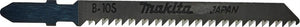 Makita accessoires decoupeerzaagblad b10s | 5 stuks - 792691-8
