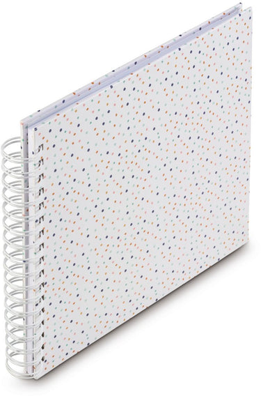 Hama spiraalalbum confetti, 28x24 cm, 50 witte pagina's