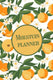 Moestuin planner – een ongedateerde moestuin agenda voor een jaar