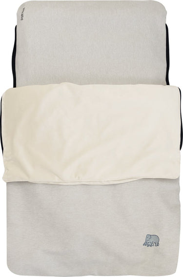 Deryan airtraveller vliegtuigbedje - reiskussen met matras - compact opgevouwen - cream