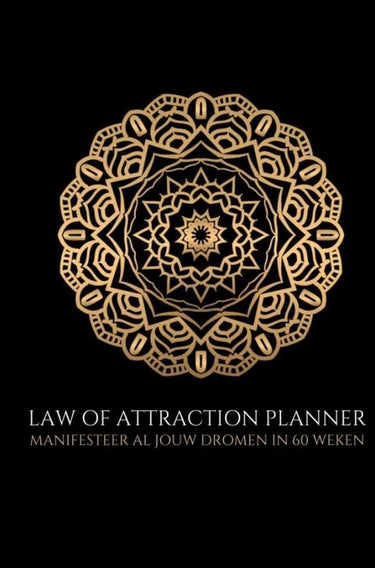 Law of attraction planner ongedateerd (zonder datums) - weekplanner agenda - 60 weken