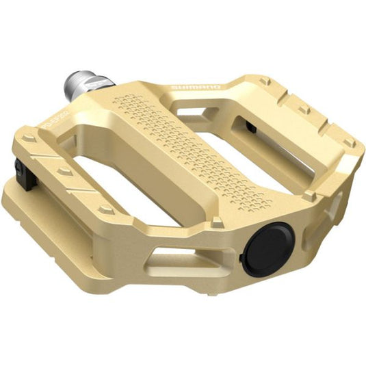 Shimano pd-ef202 platformpedalen – 9 16 inch – aluminium – goud – 1 paar
