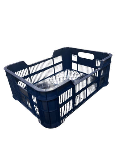 Urban proof fietskrat helsinki kunststof 11l 40x30x15 cm d. blauw