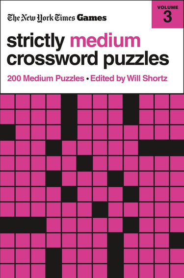 New york times games strictly medium crossword puzzles volume 3