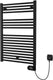 Plieger elba elektrische handdoekradiator – handdoek verwarmer – met klokthermostaat – 94.2 cm x 50 cm – 500 watt – mat zwart
