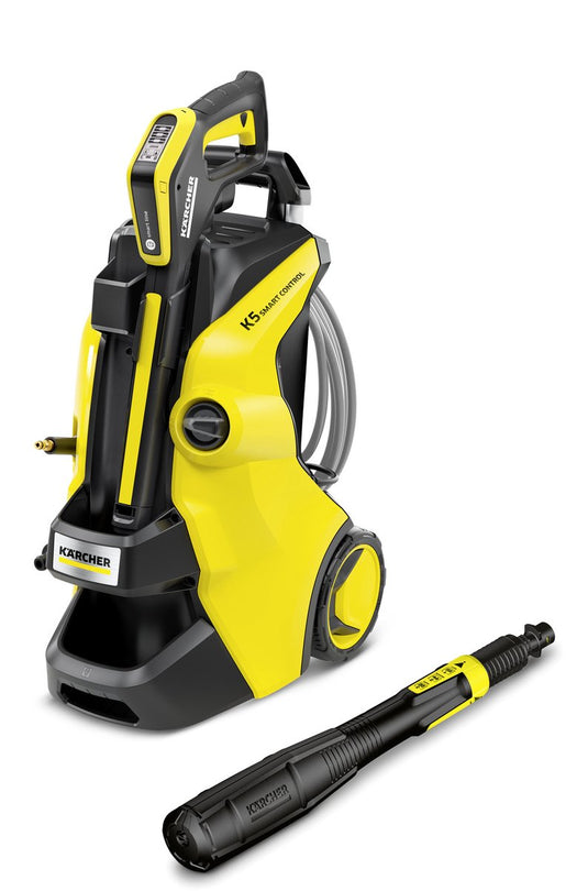 Kärcher k 5 smart control flex hogedrukreiniger - premiumflex hogedrukslang - 145 bar - 500 l u - 40 m² u - geschikt voor oa. auto - terras - fietsen - motoren - tuinset en gebieden rondom huis