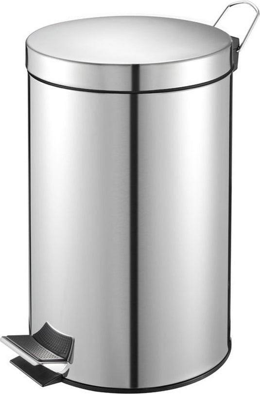 V-part - pedaalemmer 3 liter - stainless steel - rvs - prullenbak
