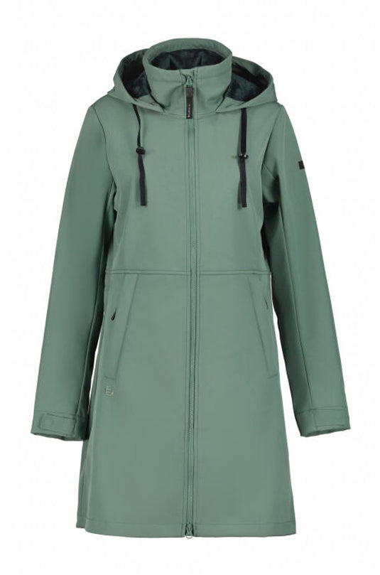 Icepeak agaram dames softshell jas - antiek groen - 36