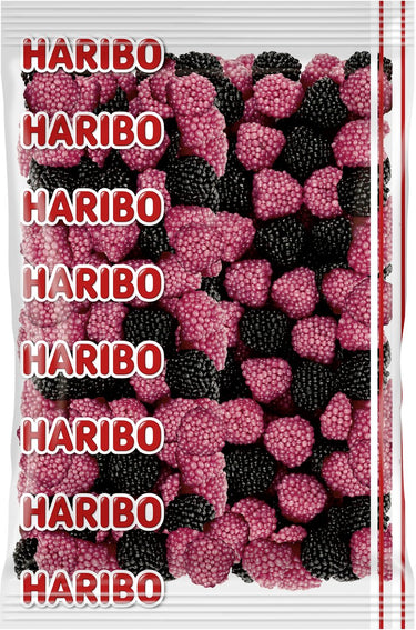 Haribo frambozen en bramen (3kg)
