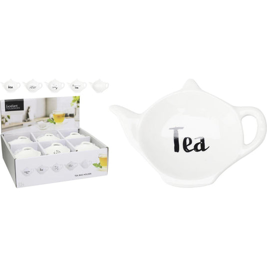 Excellent houseware theezakjeshouder theetip tea porselein