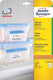 Avery zweckform avery diepvriesetiketten ft 63,5 x 33,9 mm (b x h), wit, doos van 600 etiketten