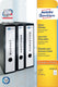 Avery ordnerrugetiketten zweckform 29,7 x 61 mm wit 75 stuks