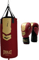 Everlast prospect 2 heavy bag kit, red gold, 76x28 cm