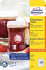 Avery zweckform avery-zweckform 5080 universele etiketten ø 40 mm papier wit 1 set(s) weer verwijderbaar inkjet, laser (zwart wit), las