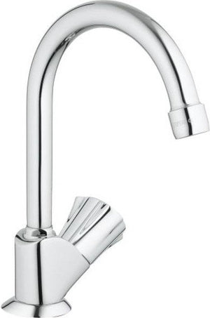 Grohe costa l fonteinkraan - 1 2'' aansluiting - hoge uitloop - 360� draaibereik - chroom