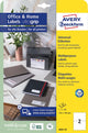 Avery etiketten zweckform 210 x 148 mm papier 20 stuks