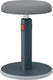 Leitz ergo cosy actieve ergonomische zit sta kruk - ideaal voor thuiskantoor - fluweel grijs