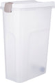 Trixie - voerton - luchtdicht - afsluitbaar - kunststof - transparant - wit - 40 ltr - 26,5x44,5x61,5 cm
