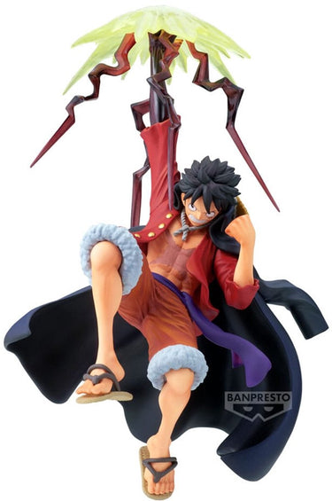 Banpresto one piece battle record collection pvc statue monkey d. luffy special 15 cm beeld