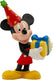 Bullyland 15348 – speelfiguur en verzamelfiguur mickey mouse met cadeautje, ca. 7 cm – levensecht en detailrijk vormgegeven – ideaal als taartfiguur en klein cadeautje voor kinderen vanaf 3 jaar.