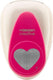Vaessen creative pons - figuurpons - hart - 4,1 x 4,9 cm