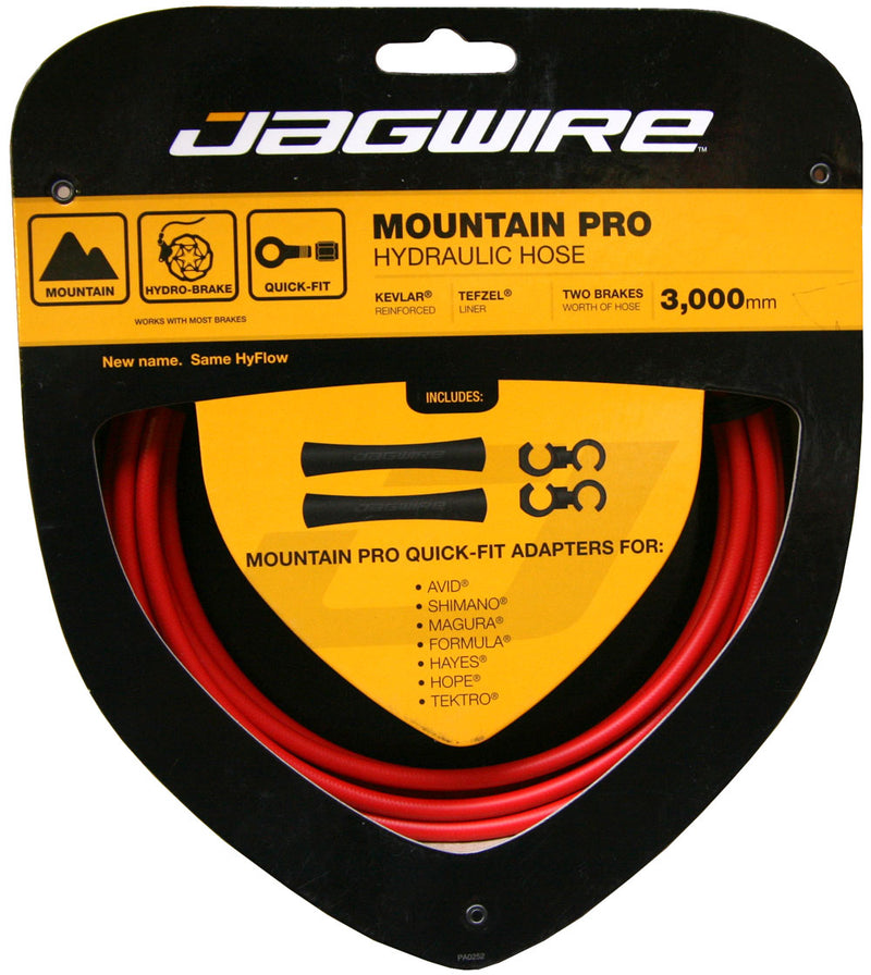 Load image into Gallery viewer, Jagwire mountain pro hydraulic hose set red
