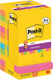 Post-it super sticky z-notes carnival | 90 vel | ft 76 x 76 mm | 8 + 4 gratis