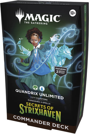Magic the gathering magic: the gathering secrets of strixhaven commander deck - quandrix unlimited