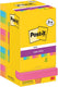 Post-it super sticky notes 654-sscarn-p8+4 76x76 mm effen